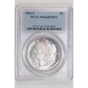 1891-S $1, DMPL