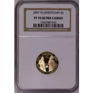 2007 JAMESTOWN ANNIVERSARY ULTRA CAMEO
