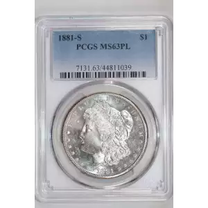 1881-S $1, PL