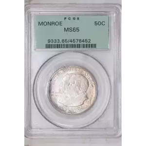 1923-S 50C Monroe
