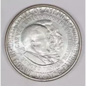 Classic Commemorative Silver---Carver/Washington Commemorative 1951-1954-Silver- 0.5 Dollar