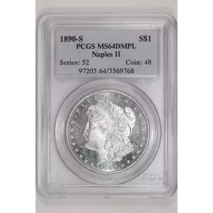 1890-S $1, DMPL
