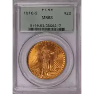 1916-S $20