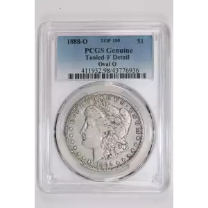 1888-O $1 Oval O TOP 100