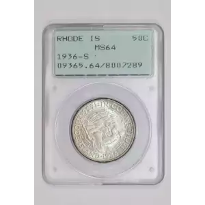 1936-S 50C Rhode Island