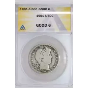 Half Dollars---Barber 1892-1915 -Silver- 0.5 Dollar