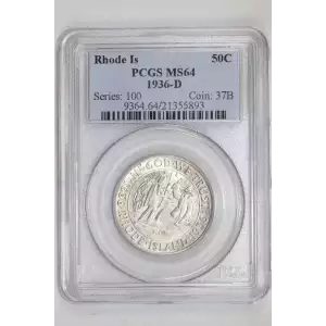 1936-D 50C Rhode Island