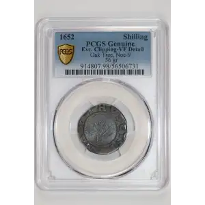Colonial-Massachusetts-Oak Tree Shilling