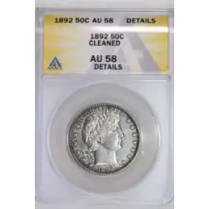 Half Dollars---Barber 1892-1915 -Silver- 0.5 Dollar