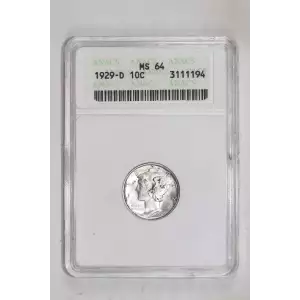 Dimes---Winged Liberty Head or Mercury 1916-1945 -Silver- 1 Dime