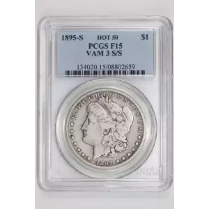 1895-S $1 VAM 3 S/S HOT 50