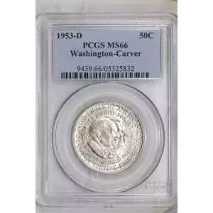 1953-D 50C Washington-Carver