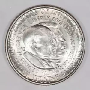Classic Commemorative Silver---Carver/Washington Commemorative 1951-1954-Silver- 0.5 Dollar