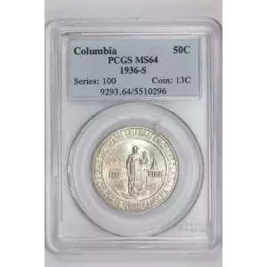 1936-S 50C Columbia