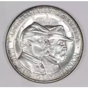 Classic Commemorative Silver--- Battle of Gettysburg Anniversary 1936 -Silver- 0.5 Dollar