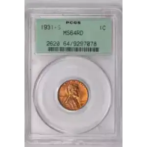 1931-S 1C, RD