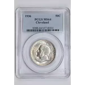 1936 50C Cleveland