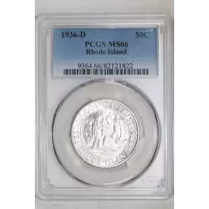 1936-D 50C Rhode Island