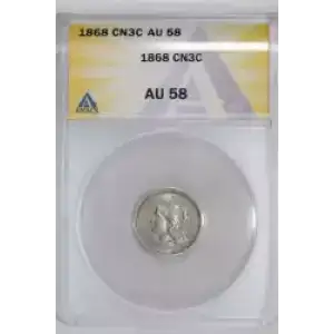 Nickel Three Cent Pieces 1865-1889