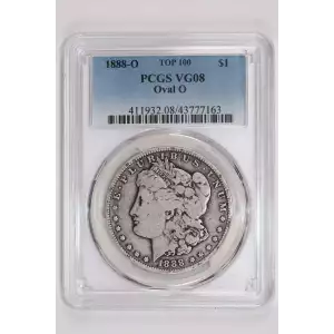 1888-O $1 Oval O TOP 100
