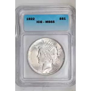 Peace Silver Dollar
