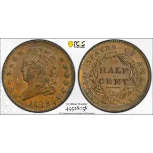 1828 1/2C 13 Stars, BN