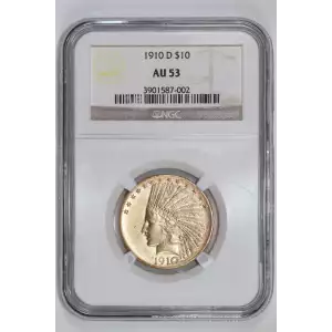 Eagles---Indian Head 1907-1933 -Gold- 10 Dollar