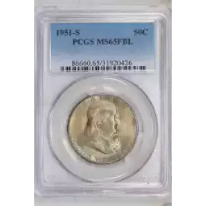 1951-S 50C, FBL