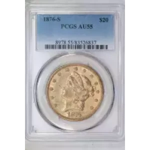 1876-S $20