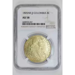 MEXICO Gold 8 ESCUDOS
