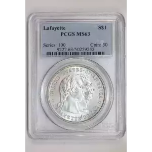 Classic Commemorative Silver--- Lafayette Dollar 1900