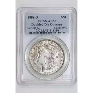 1888-O $1 Doubled Die Obverse