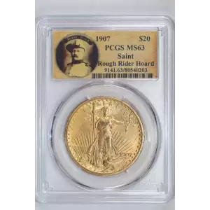 1907 $20 Saint-Gaudens