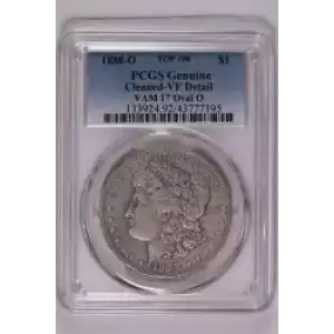 1888-O $1 VAM 17 Oval O