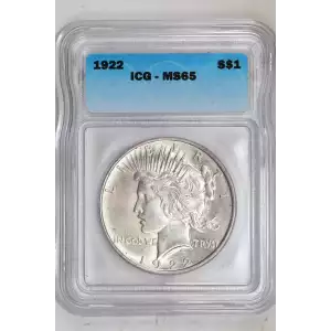 Peace Silver Dollar