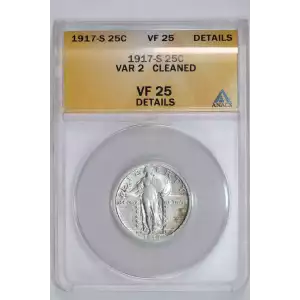 Quarter Dollars---Standing Liberty