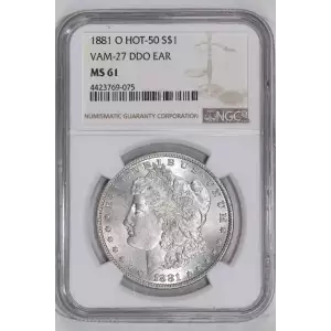 1881 O VAM-27 DDO EAR 