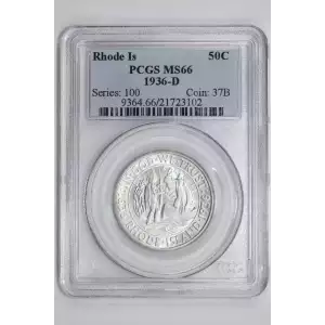 1936-D 50C Rhode Island