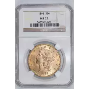 LIBERIA Gold 20 DOLLARS