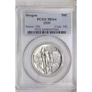 1939 50C Oregon