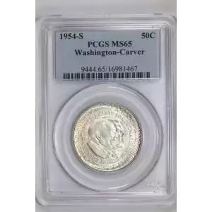 1954-S 50C Washington-Carver