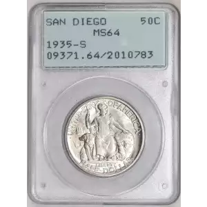 1935-S 50C San Diego
