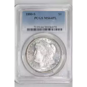 1880-S $1, PL