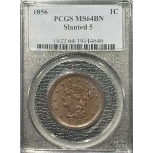 1856 1C Slanted 5, BN (3)