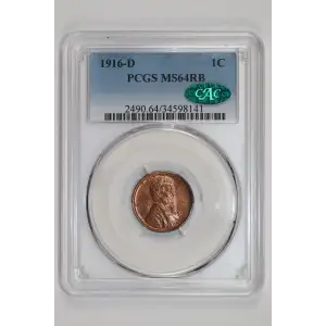 1916-D 1C, RB