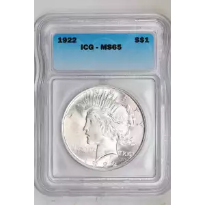 Peace Silver Dollar