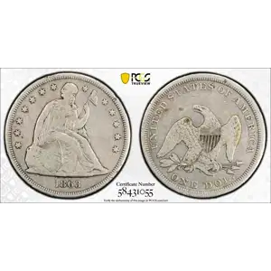 1863 $1