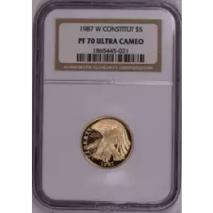 1987 CONSTITUTION BICENTENNIAL ULTRA CAMEO