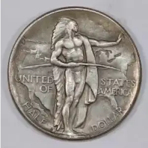 Classic Commemorative Silver Oregon Trail Memorial 1926 -1939 Silver -  0.5 Dollar