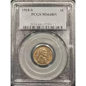 1918-S 1C, BN